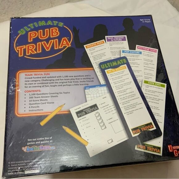 🆕Ultimate Pub Trivia Game - Picture 7 of 8